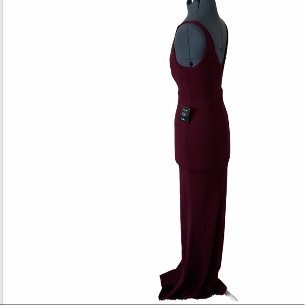 ❌SOLD❌Lulu’s Plum Purple Sleeveless Maxi Dress - Picture 8 of 15